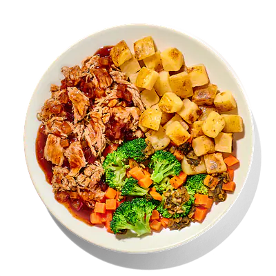 BBQ Seasoned Pulled Pork with Potatoes: Main product image