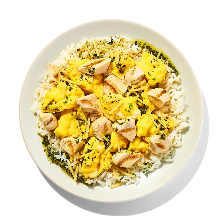 Chimichurri Eggs with Chicken - Master